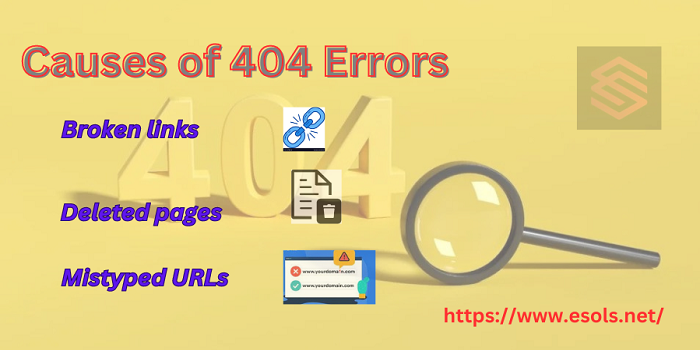 Causes of 404 Errors