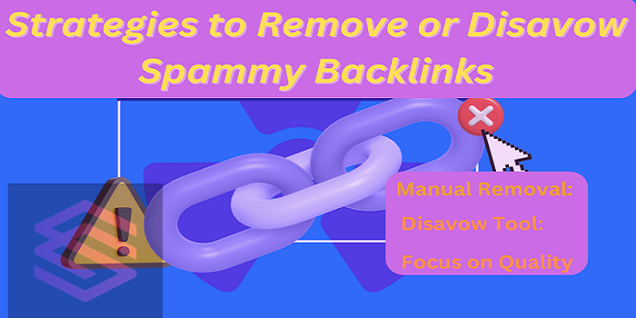 Strategies to Remove or Disavow Spammy Backlinks