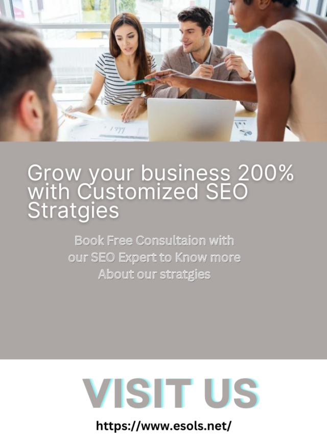 Grow your business 200% with Customized SEO Stratgies