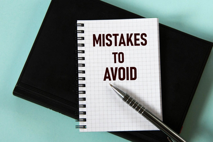 mistakes to avoid