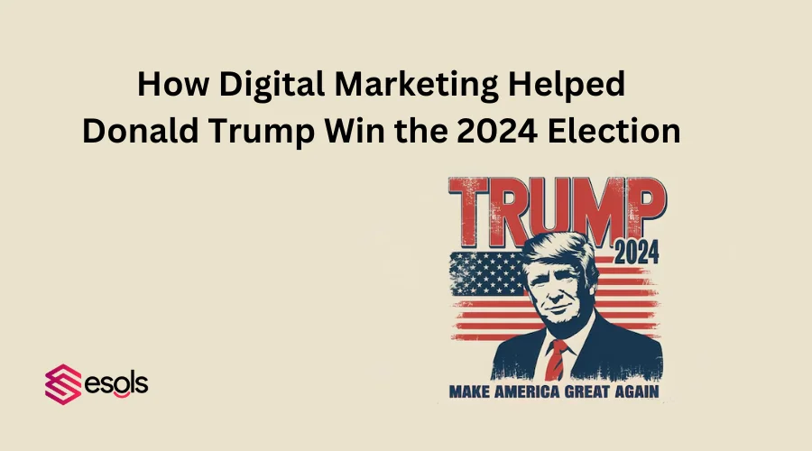 Digital marketing help trump to win