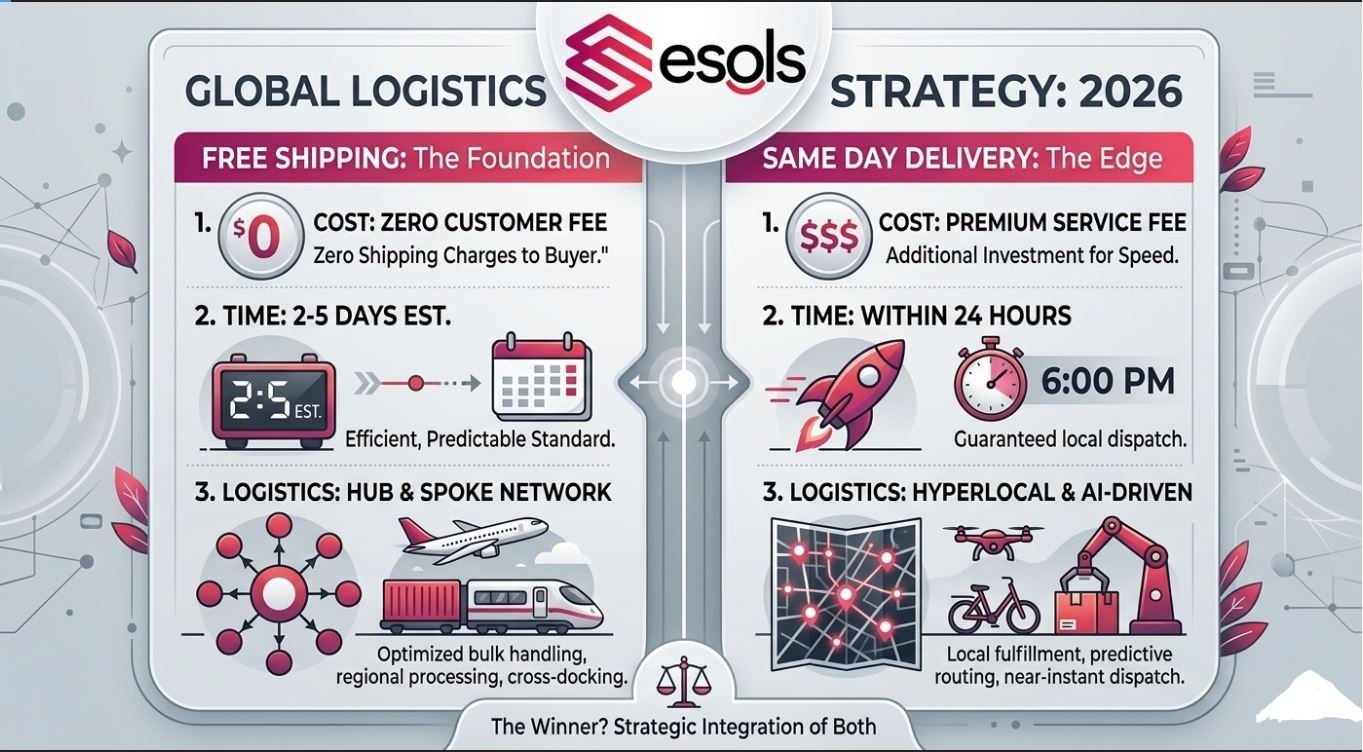 Free Shipping vs Same Day Delivery: Which One Wins for Online Shopping in 2026?