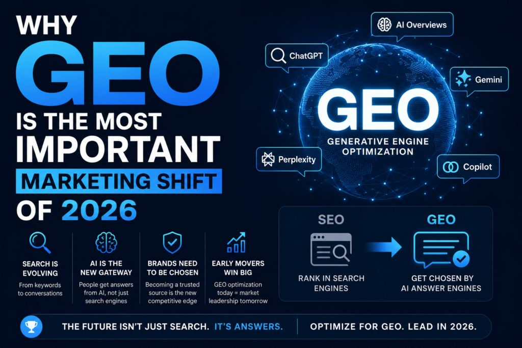 Why GEO Is the Most Important Marketing Shift of 2026