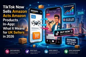 TikTok Now Sells Amazon Products In-App: What It Means for UK Sellers in 2026